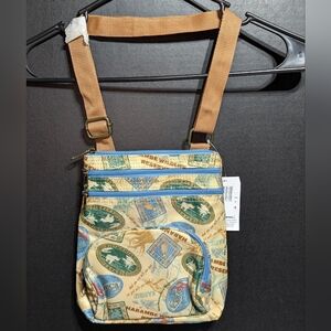 Disney Parks Animal Kingdom Harambe Wildlife Reserve Africa Crossbody Bag New